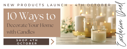 10 Ways to Decorate Your Home with Candles