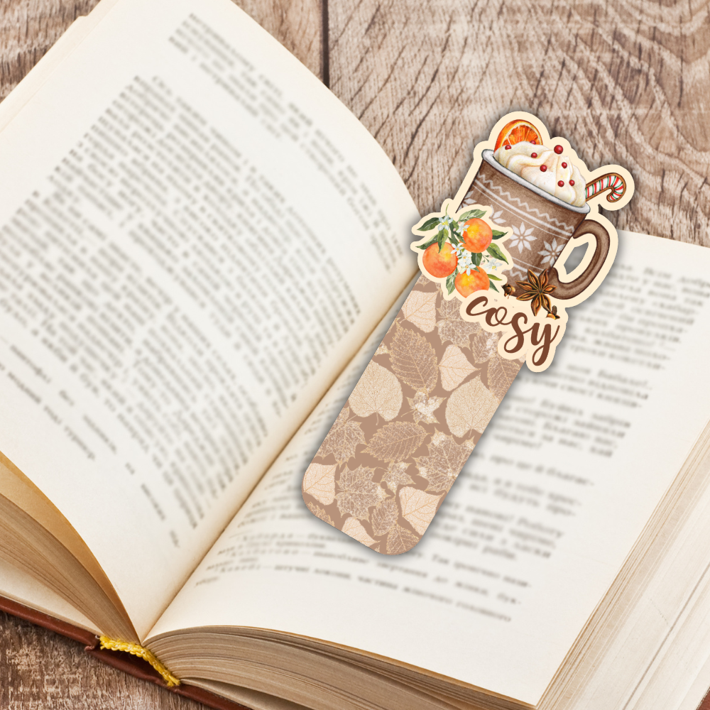 AUTUMN SPARKLING BOOKMARKS