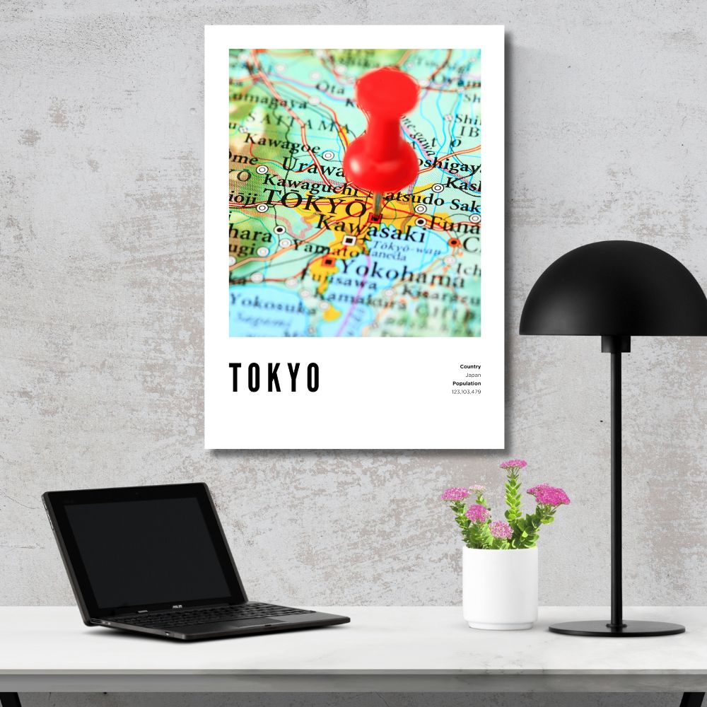 Tokyo Map Poster