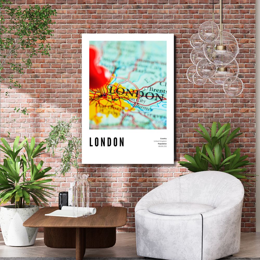 London Map Poster
