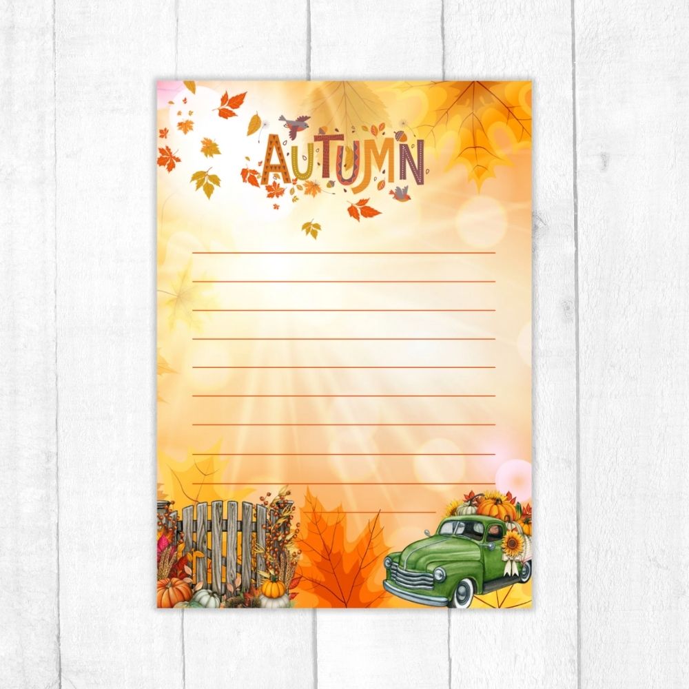 AUTUMN A6 NOTEPAD WHOLESALE