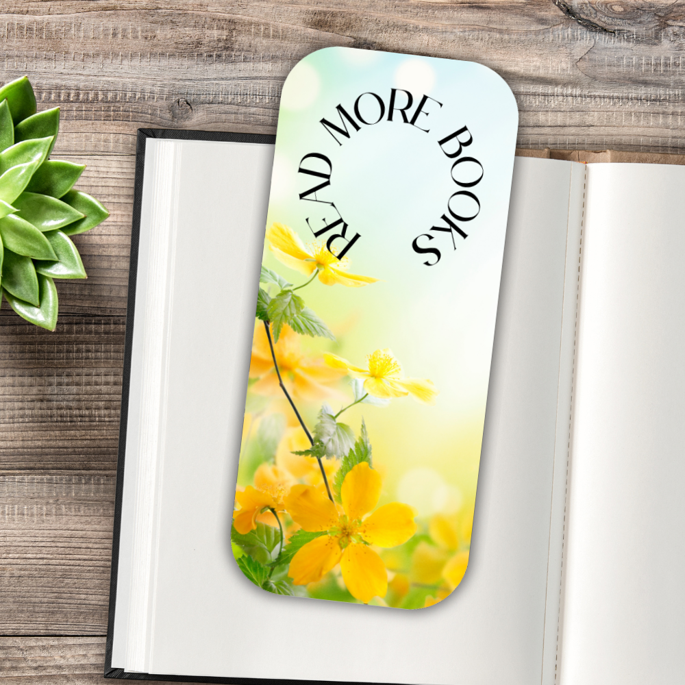 FLORAL OVAL BOOKMARK SET