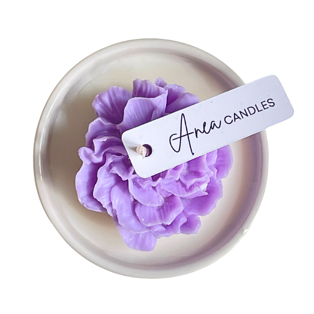 LAVENDER PEONY SOY CANDLE