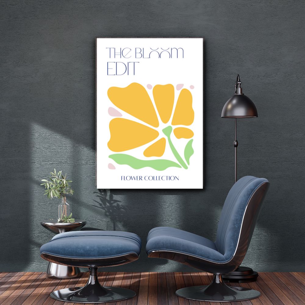 The Bloom Edit 4 Floral Poster