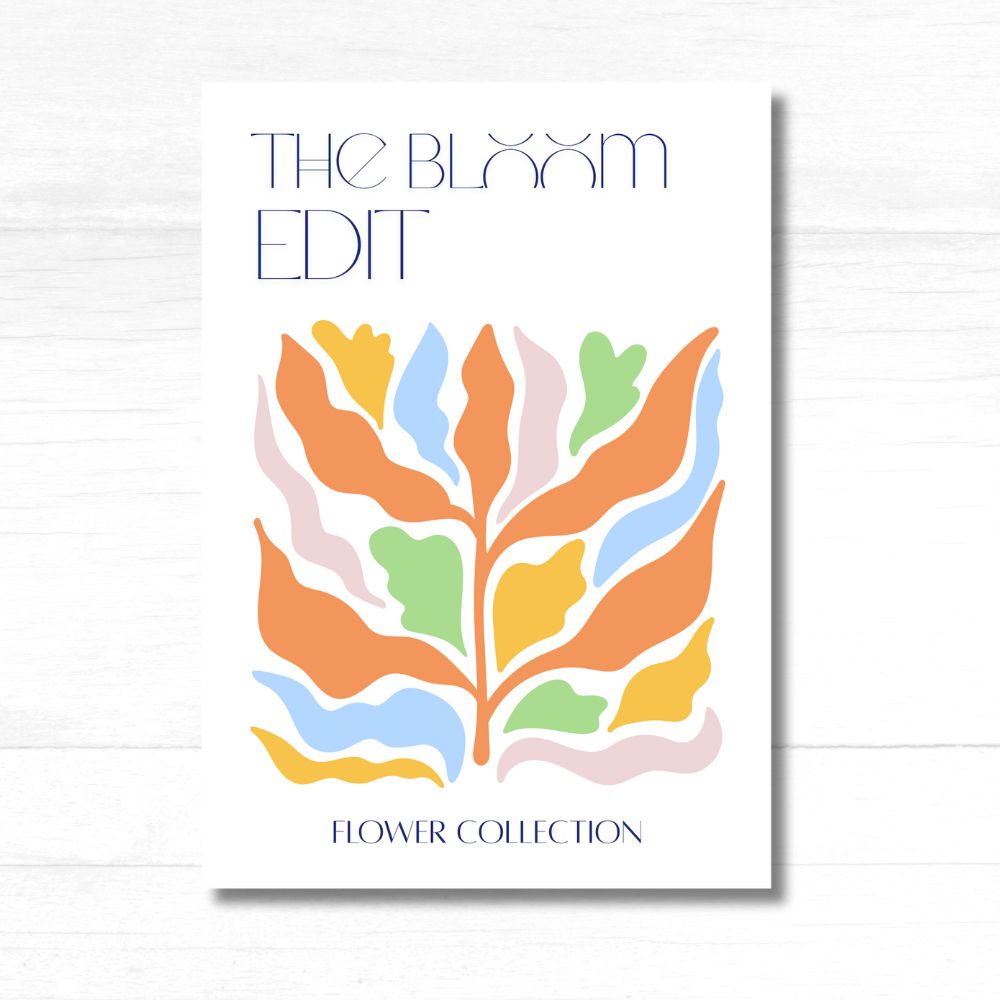 The Bloom Edit 5 Floral Poster