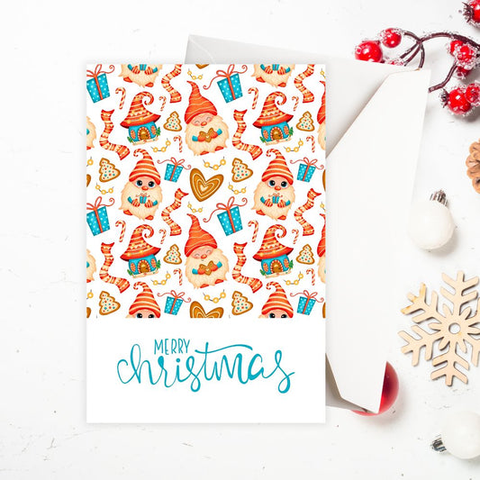 GNOME CHRISTMAS CARD