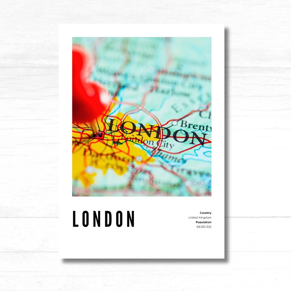 London Map Poster