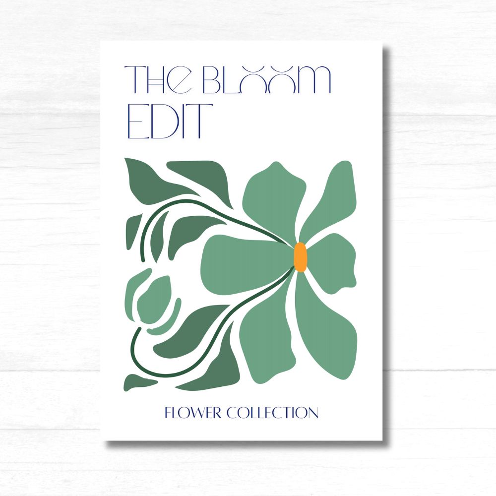 The Bloom Edit 1 Floral Poster