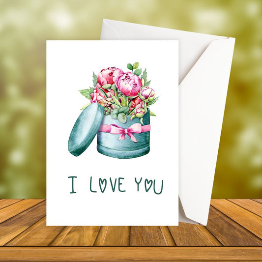 I LOVE YOU ANNIVERSARY CARD