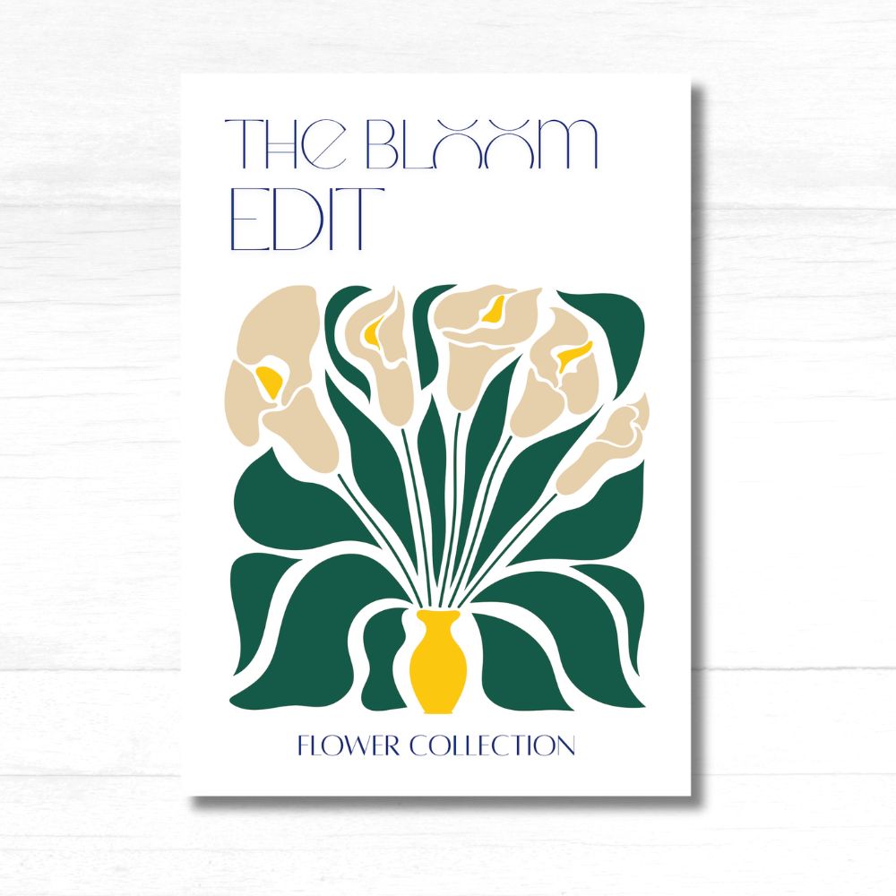 The Bloom Edit 7 Floral Poster