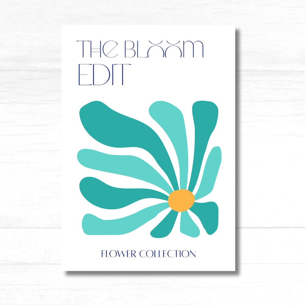 The Bloom Edit 3 Floral Poster