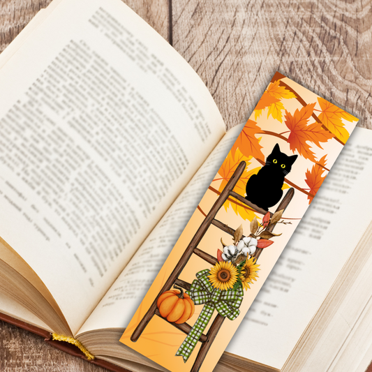 AUTUMN PUMPKIN BOOKMARK SET