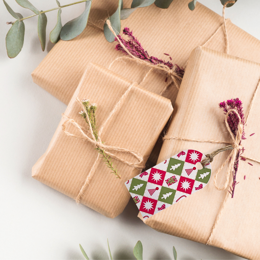 Classic Christmas Gift Tag Set