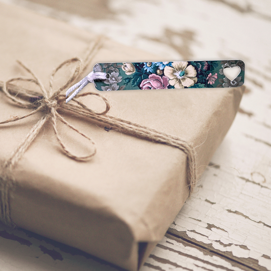 FLORAL SLIM GIFT TAG SET 1