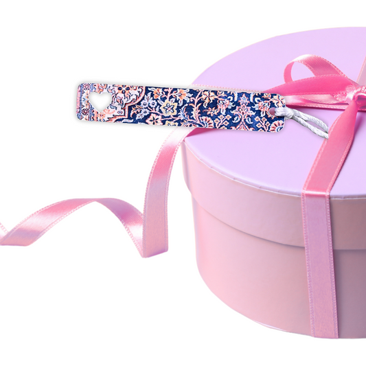 FLORAL SLIM GIFT TAG SET 2