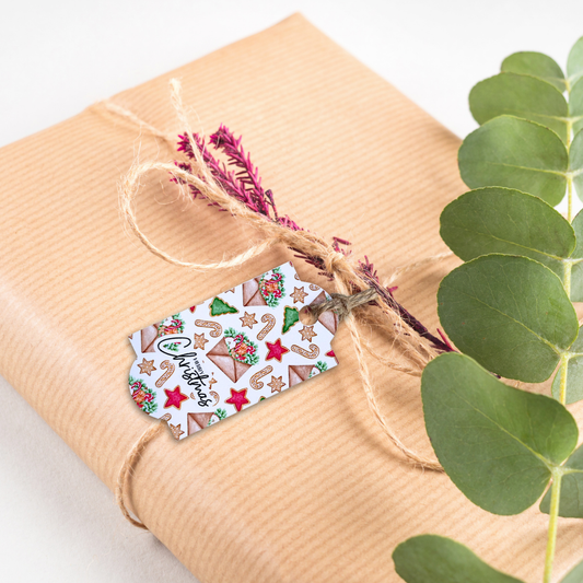 Traditional Christmas Gift Tag Set