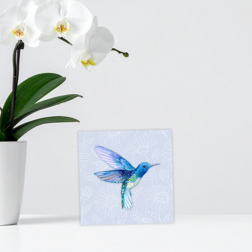 This beautifully crafted Bird Greeting Card brings nature’s elegance to life with vivid colors and fine detail. More than just a greeting, it’s a heartfelt gift they can treasure and display. Perfect for any occasion, it’s the card that makes your words feel even more special.