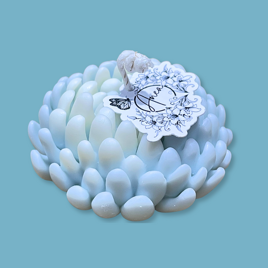 BLUE PEONY SOY CANDLE