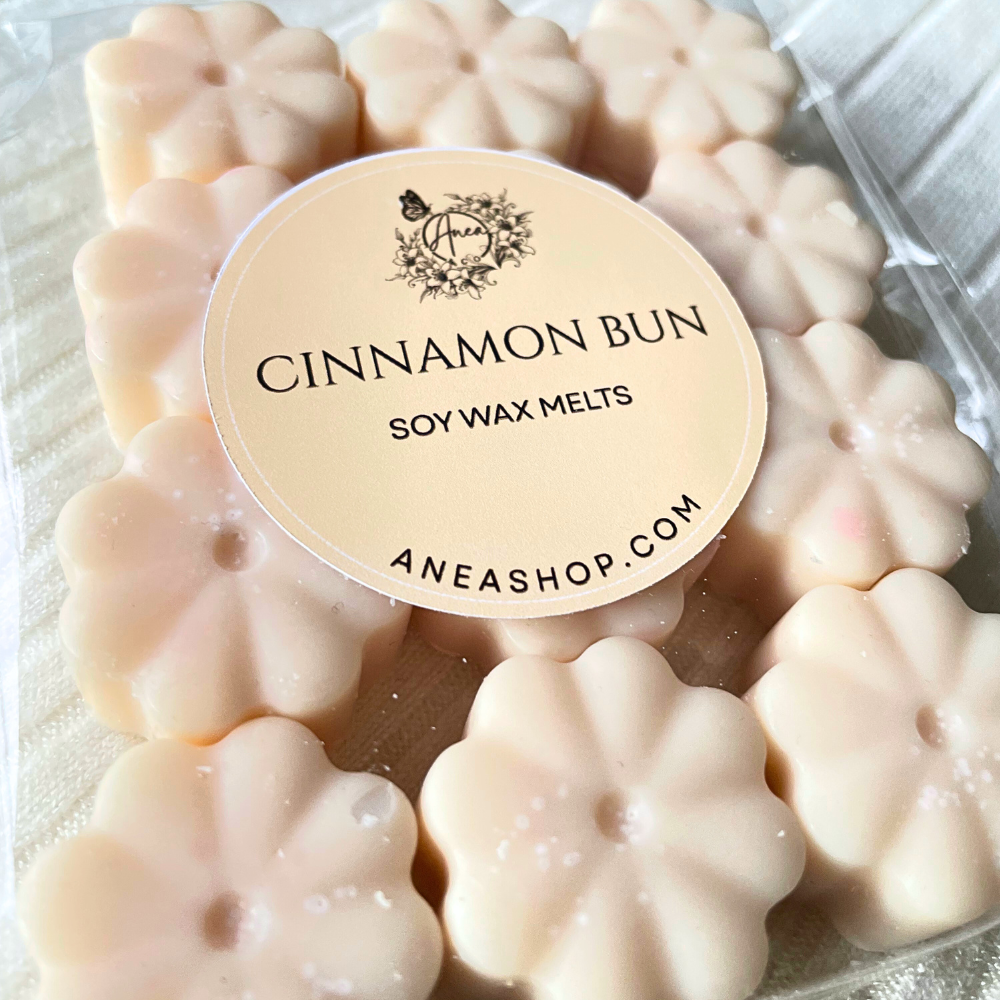 CINNAMON BUN FLOWERS WAX MELTS