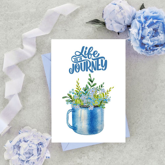 Life is a Journey Card