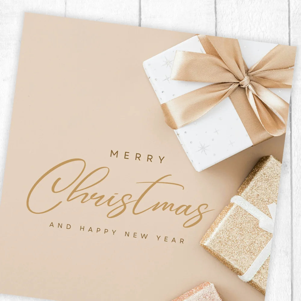 GIFTS CHRISTMAS CARD