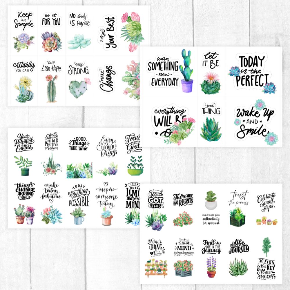 Sticker Club July 2025 Subscription Plan – ANEA’s monthly set featuring themed sticker designs in various sizes and finishes.