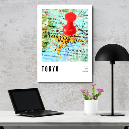 Tokyo Map Poster