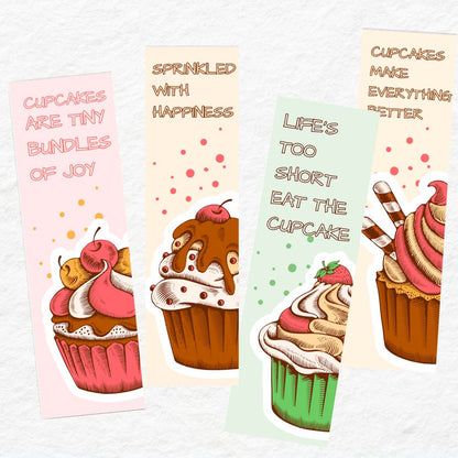 Cupcake Collection Bookmarks