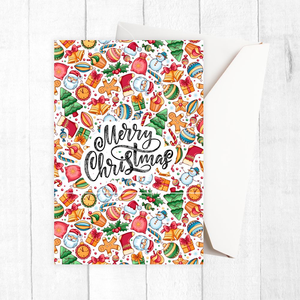 CHRISTMAS MORNING CARD