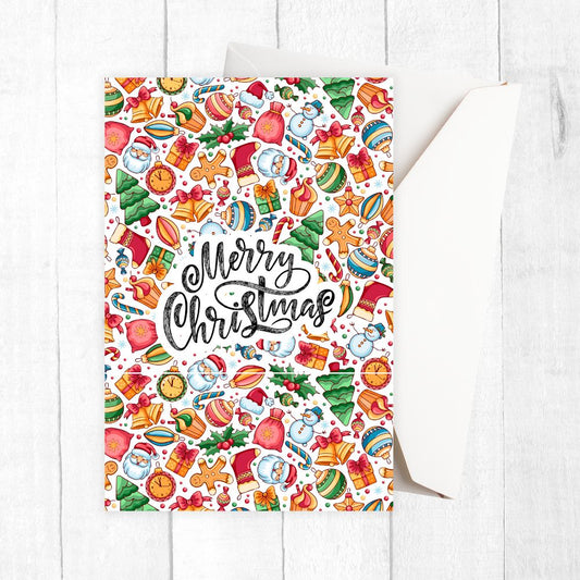 CHRISTMAS MORNING CARD