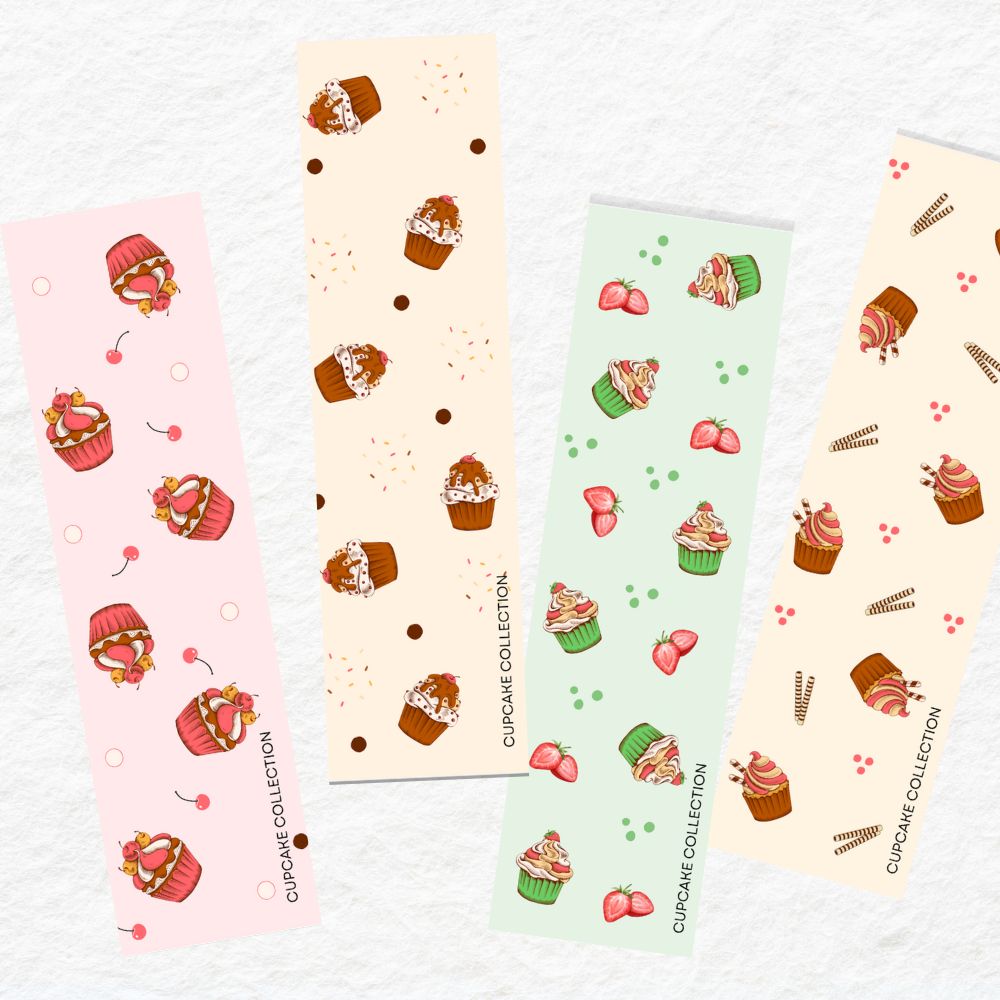 Cupcake Collection Bookmarks