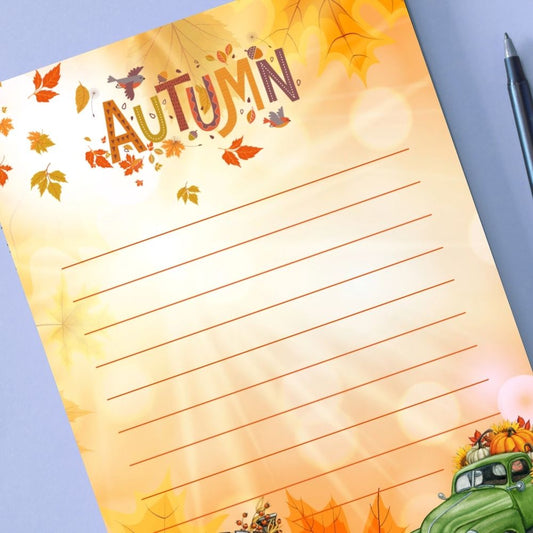 AUTUMN A6 NOTEPAD WHOLESALE