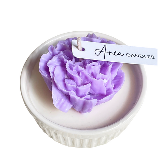 LAVENDER PEONY SOY CANDLE