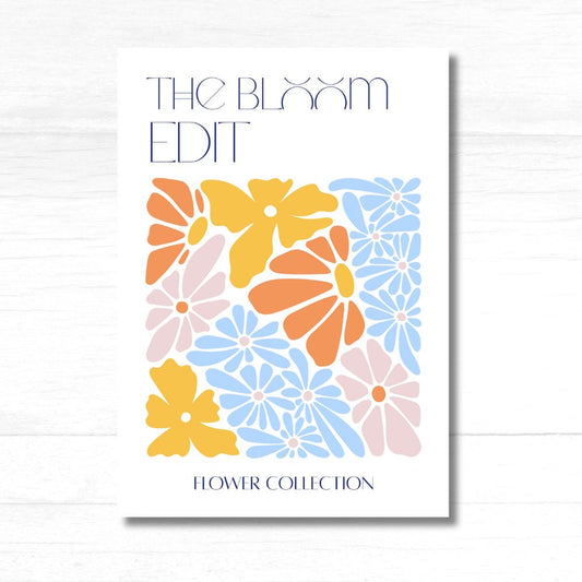 The Bloom Edit 6 Floral Poster