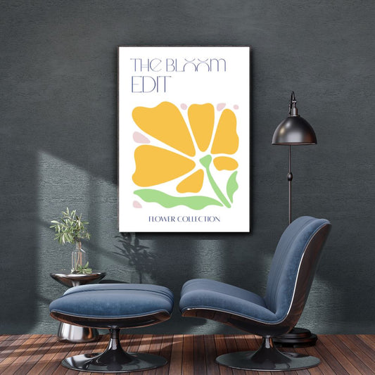 The Bloom Edit 4 Floral Poster