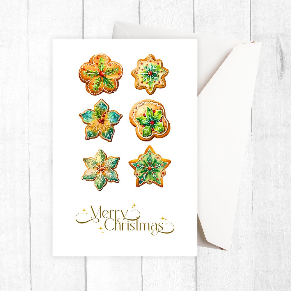 COOKIES CHRISTMAS CARD