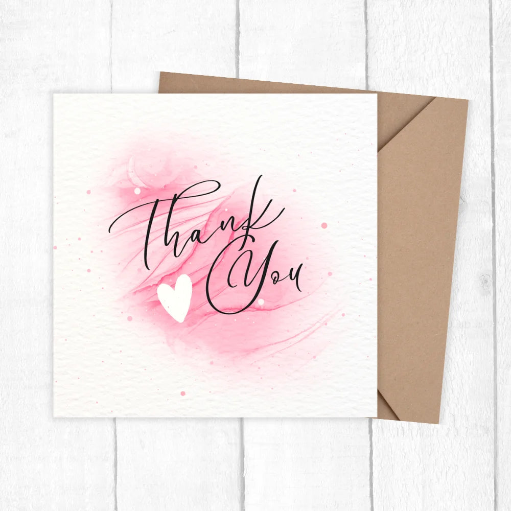 SWEET HEARTS THANK YOU CARD