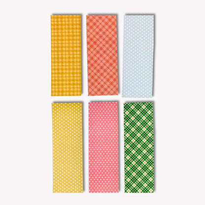Wild Flower Vintage Bookmarks Set 3 featuring rustic floral designs, perfect for book lovers and gifts — ANEA stationery.