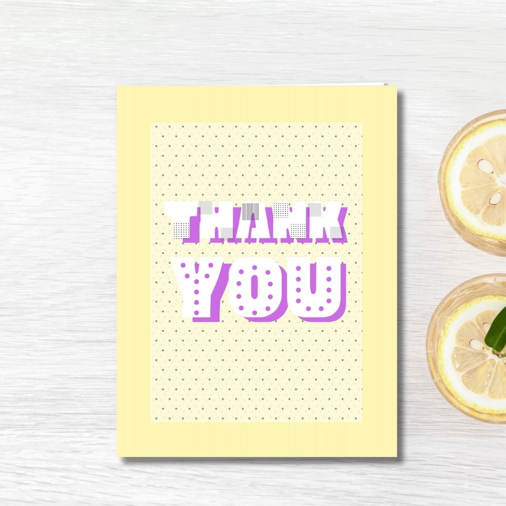 Simple Thank You Card