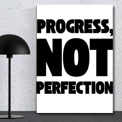 Motivational quote poster wall art print, inspiring home decor with uplifting message by ANEA