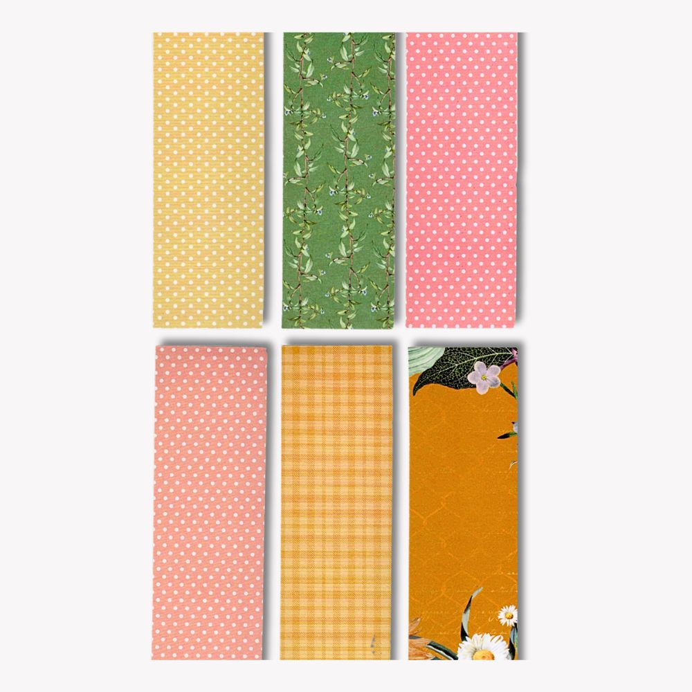 Wild Flower Vintage Bookmarks Set 3 featuring rustic floral designs, perfect for book lovers and gifts — ANEA stationery.