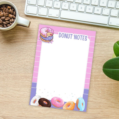 DONUT PERSONALISED A6 NOTEPAD