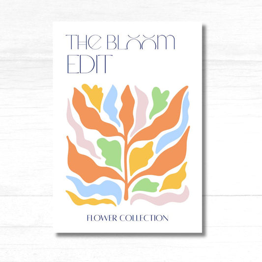 The Bloom Edit 5 Floral Poster
