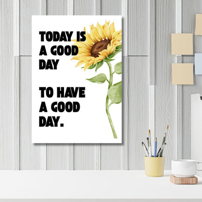 Motivational quote poster wall art print, inspiring home decor with uplifting message by ANEA