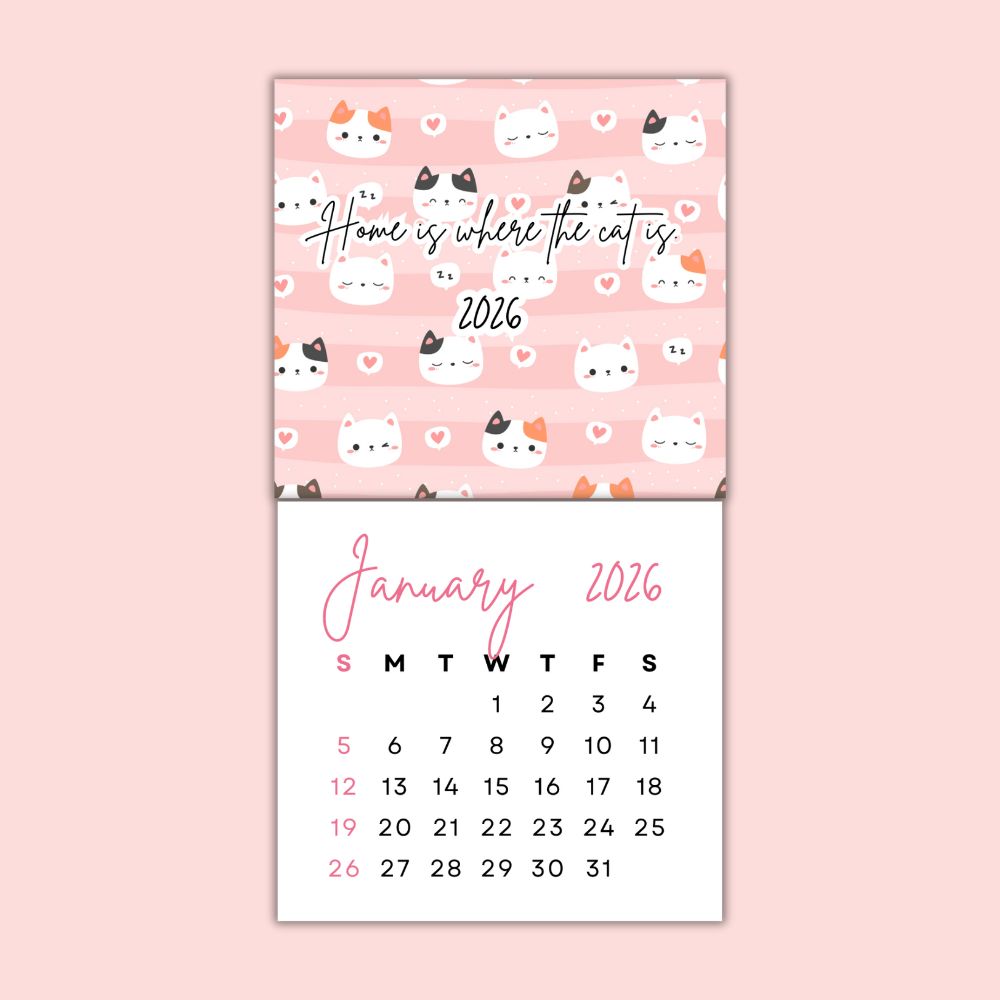 CATS III TEAR-OFF CALENDAR 2026