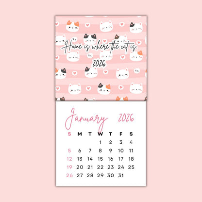 CATS III TEAR-OFF CALENDAR 2026