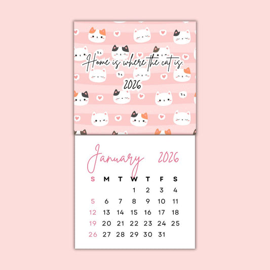 CATS III TEAR-OFF CALENDAR 2026