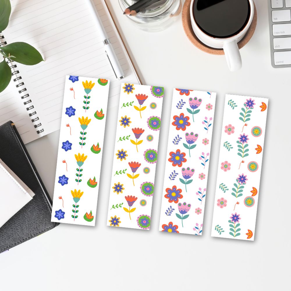 Summer Flower Bookmarks