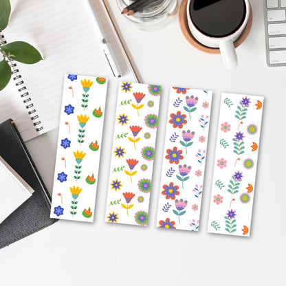 Summer Flower Bookmarks