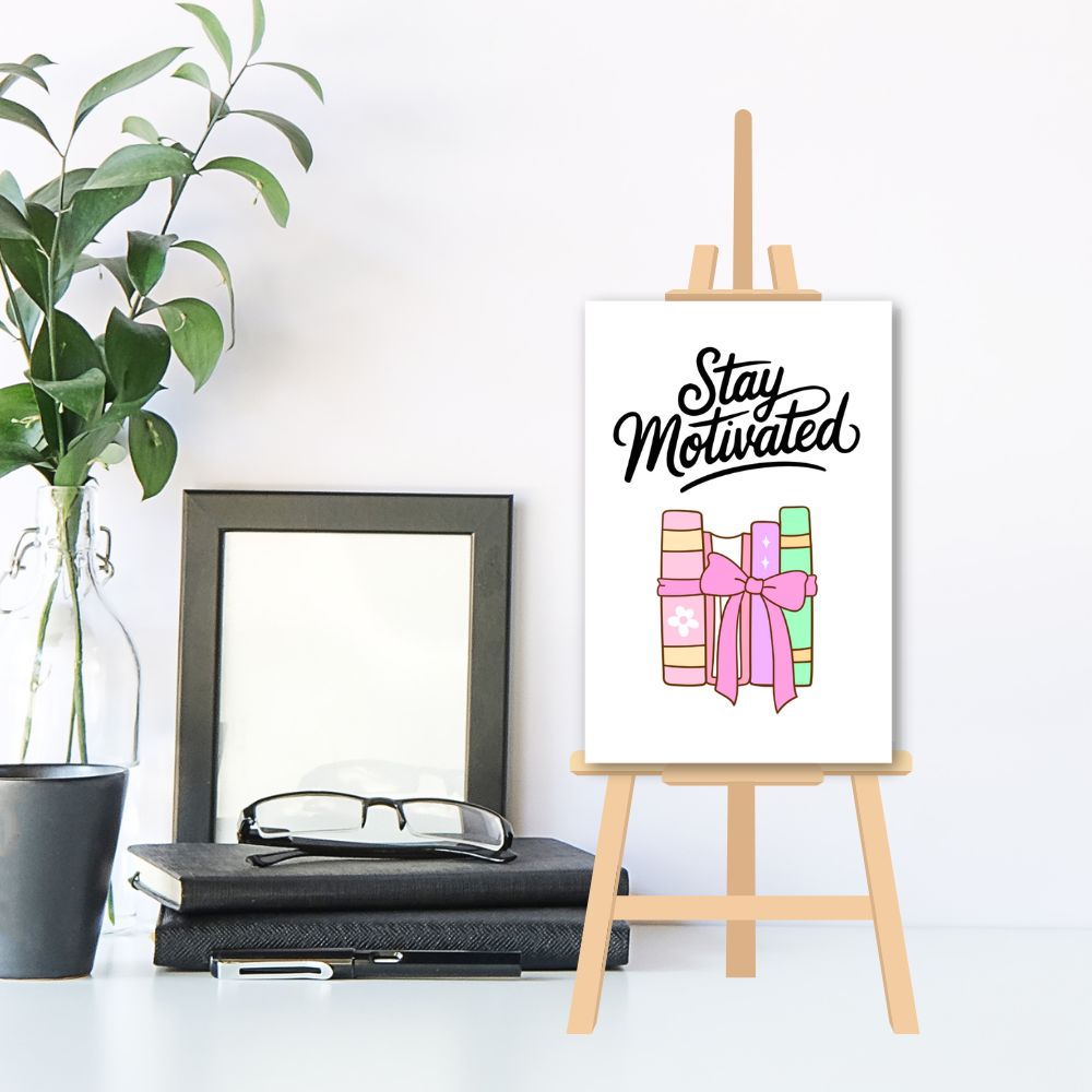 Bookish Motivational Quotes Desk Cards featuring inspiring messages by ANEA.